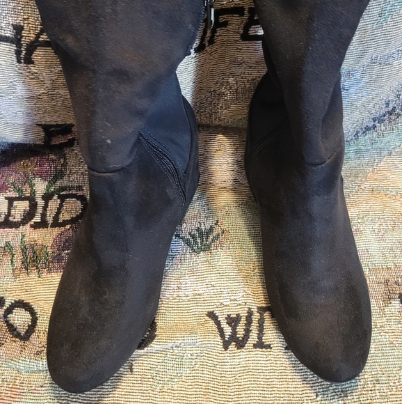 Over the Knee black  boots new with out box - Picture 4 of 12